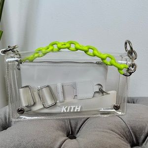 KITH sienna crossbody PVC Clear bag